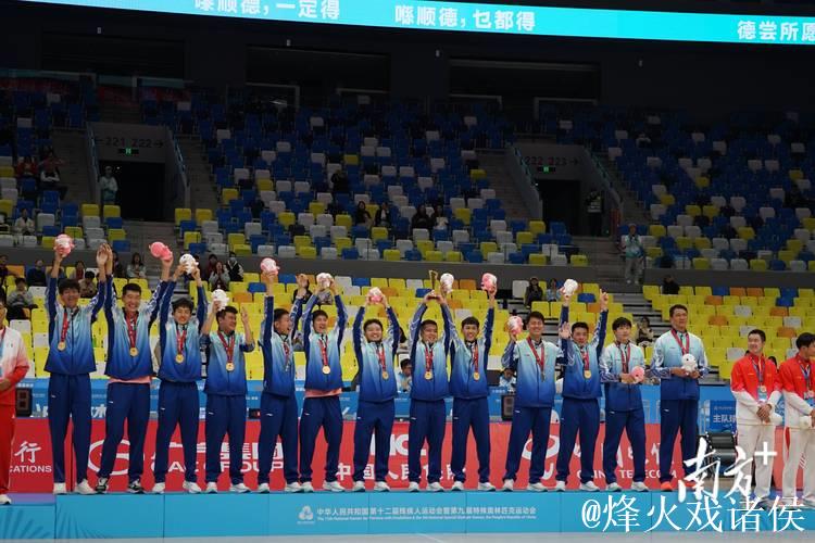 残特奥会聋人篮球男子组顺德开赛 残特奥会聋人篮球男子组顺德开赛